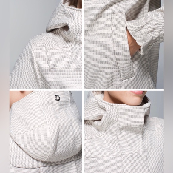 Lululemon Studio Softshell - size M/L - neutral softshell jacket versatile coat - Picture 3 of 16